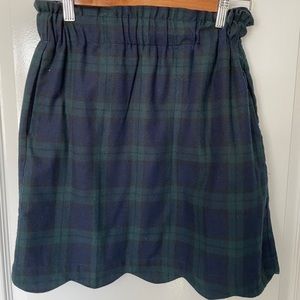 Lauren James Plaid Skirt